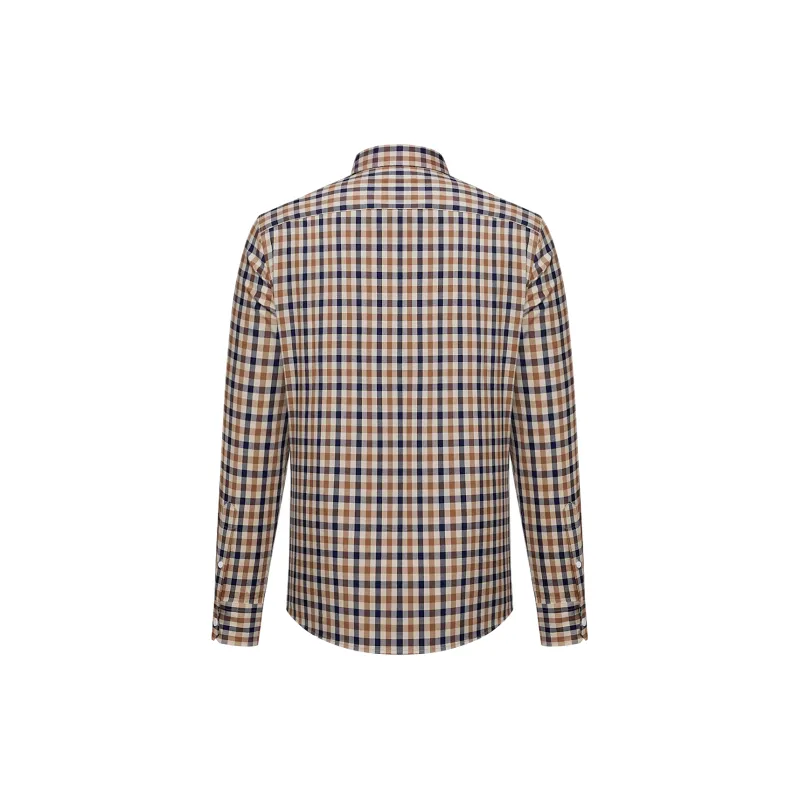 GY Goldlion Shirt Men's Medium Yellow-1
