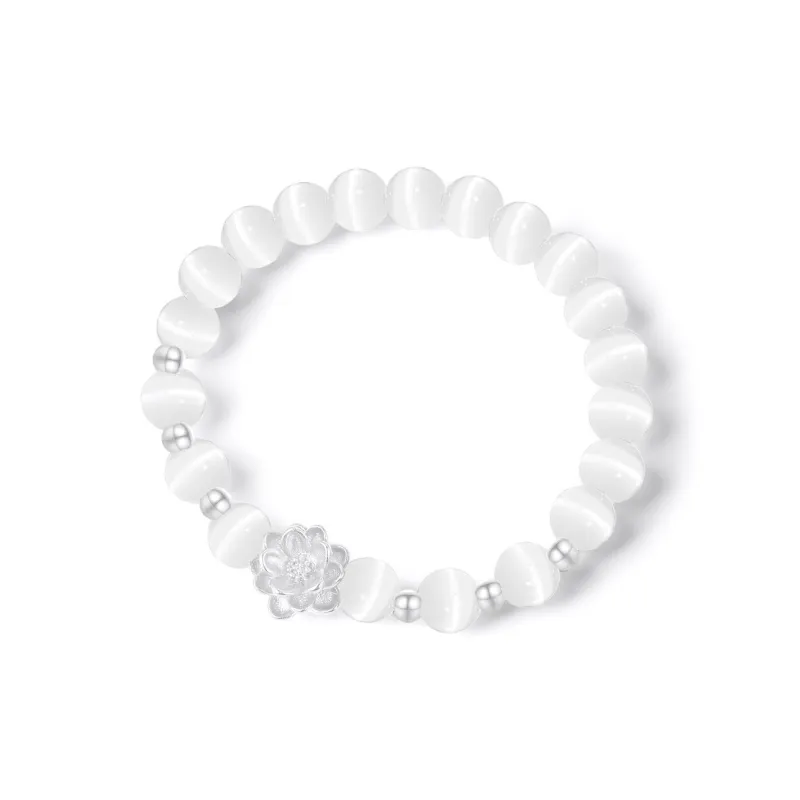 Love Link 999 Fine Silver Bracelets Women's-0