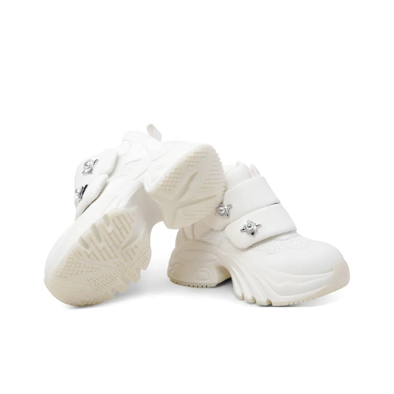 Hoov Height Increasing High-Top Chunky Sneakers Women's-4
