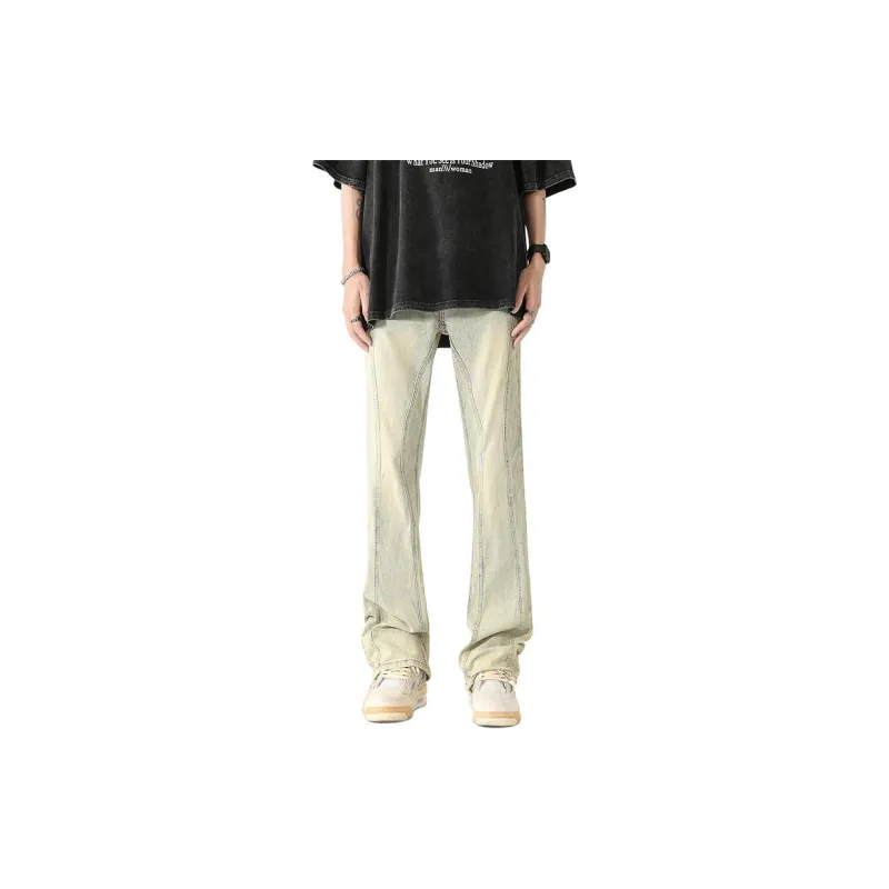 IJRJ Jeans Unisex Yellow Mud-2