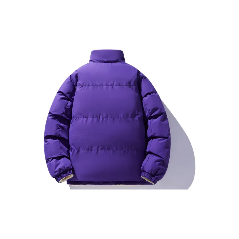 ZMOH Sherpa Puffer Jacket Unisex Couple's-14