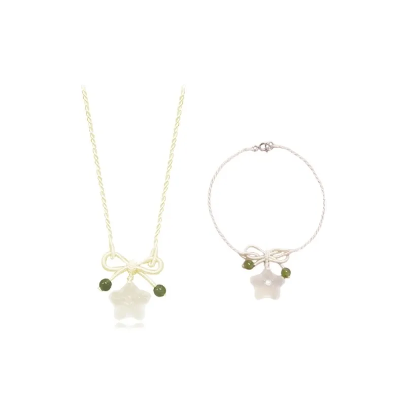 GIRATI Colored Glaze Necklaces Women's-0