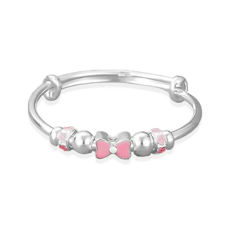 Brahmacharya 999 Fine Silver Bangles Kids'-0