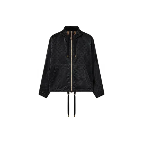 LOUIS VUITTON Shiny Monogram Short Parka
