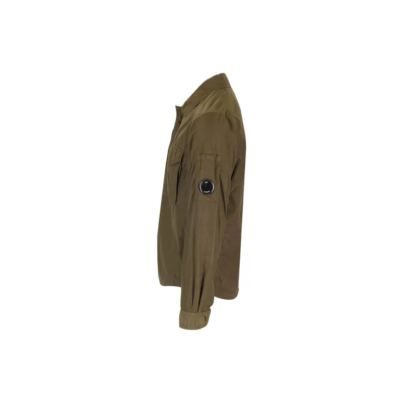 C.P.Company Lens Detailed Curved Hem Overshirt-2