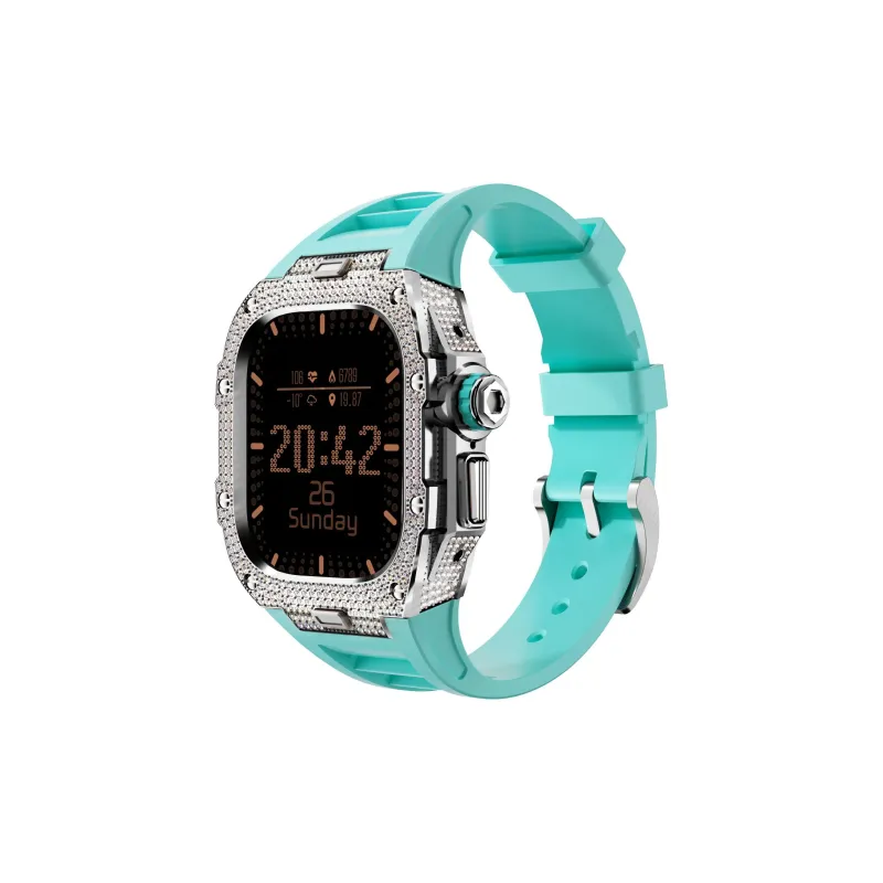MSSM Watch Band Apple Compatibility Silicone Material-16