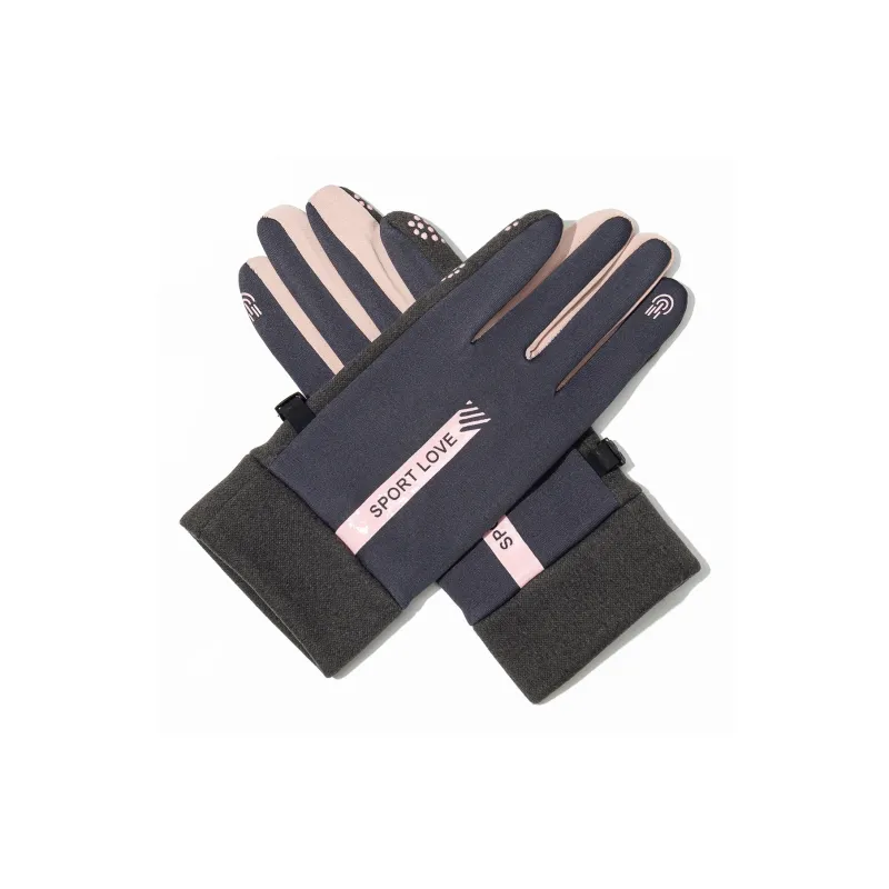 Shanghai Story Polyester Knit Gloves Unisex-10