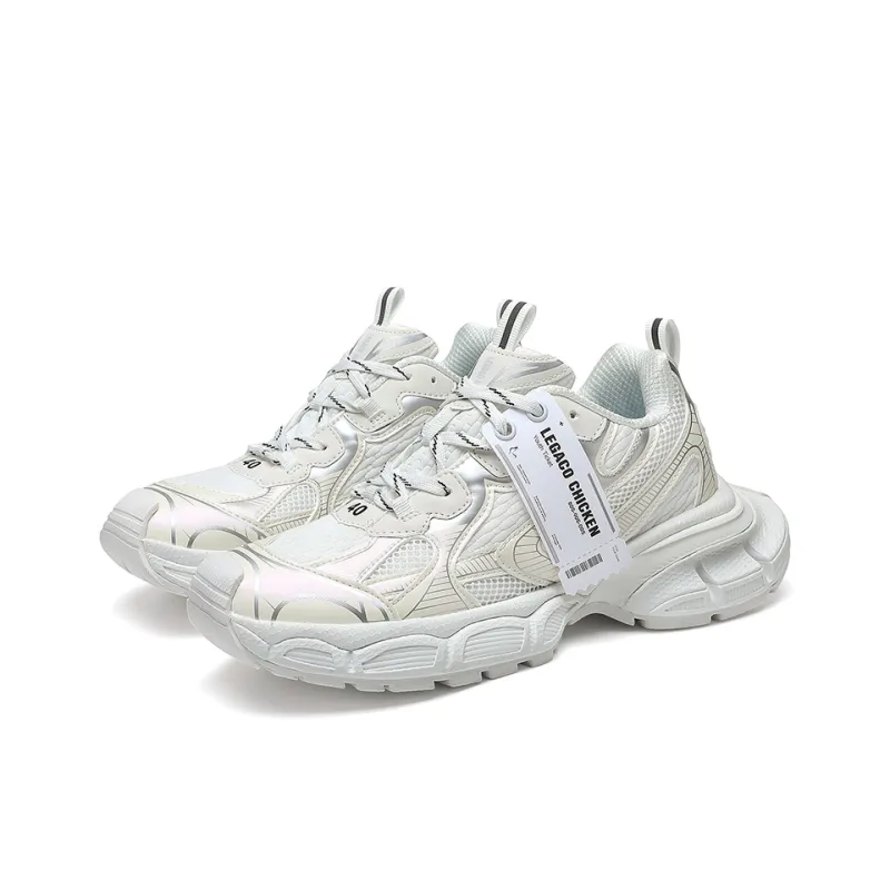 Legaco Chicken Cushioning Anti-Slip Wear-Resistant Breathable Height Increasing Low-Top Chunky Sneakers Unisex-14