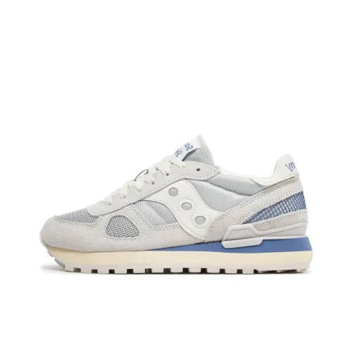 Saucony Shadow Original Anti Slip Wear Resistant Low Top Running Shoes Women's Gray