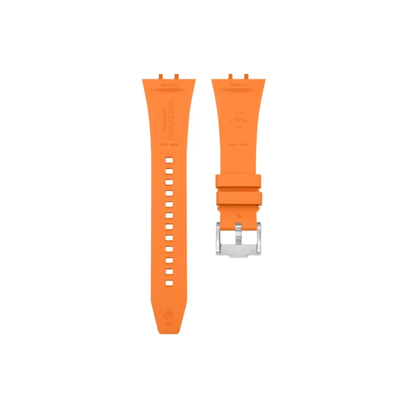 VAGENARI Watch Bands Rubber Strap Compatibility With Emperor Royal Collection M28500 38mm Pin Buckle Model Unisex-12