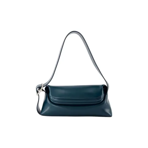 GIORGIO ARMANI Calfskin File Folder Clutch Mens Black