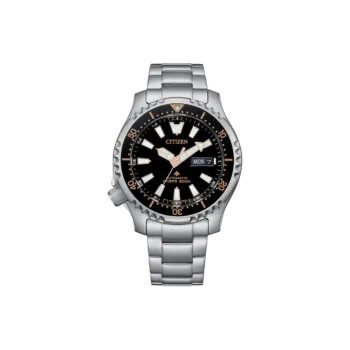 CITIZEN Automatic Mechanical Movement Stainless Steel Strap Watch 42mm Men's Watch Black Dial