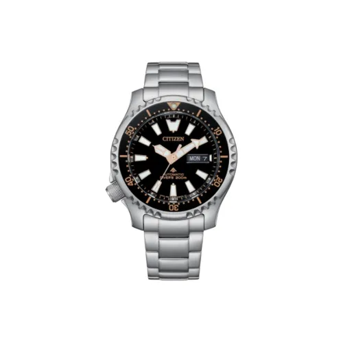 CITIZEN Automatic Mechanical Movement Stainless Steel Strap Watch 42mm Men's Watch Black Dial