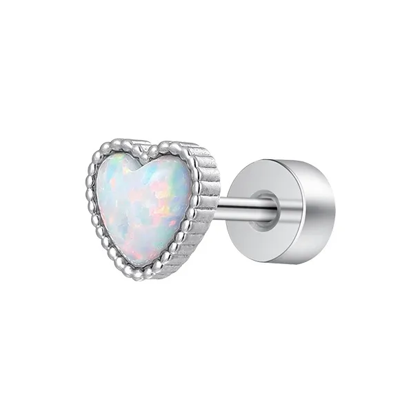 MISS XIA JWY Titanium Steel Stud Earrings Unisex-0