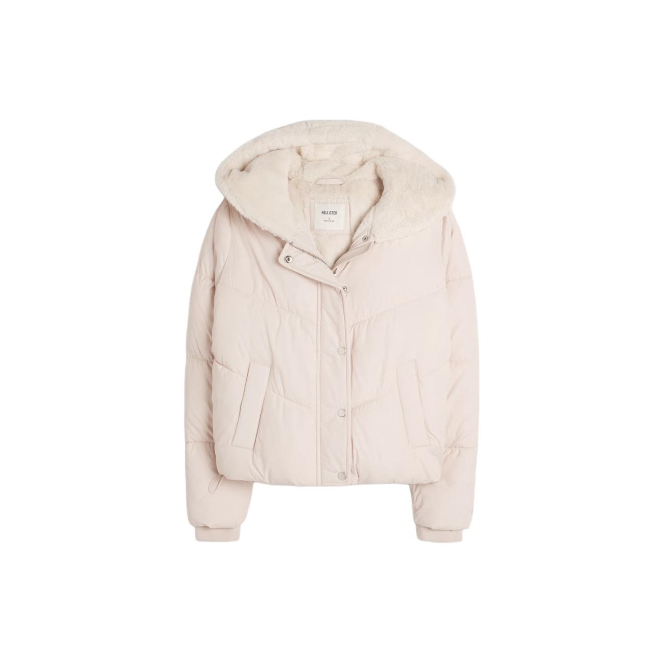 Hollister Pink Jacket POIZON