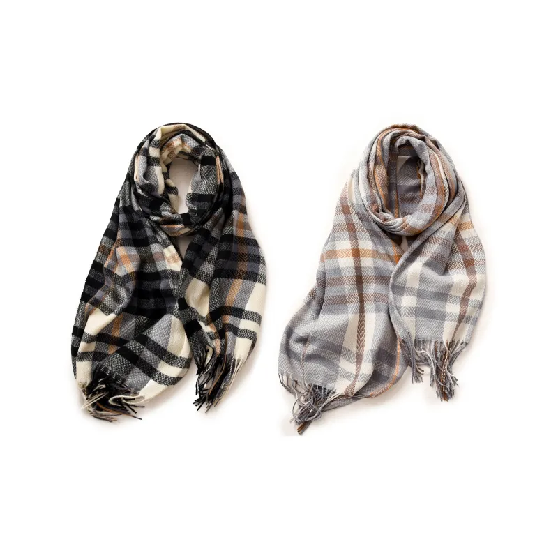 JKEM Knit Scarves Unisex-10