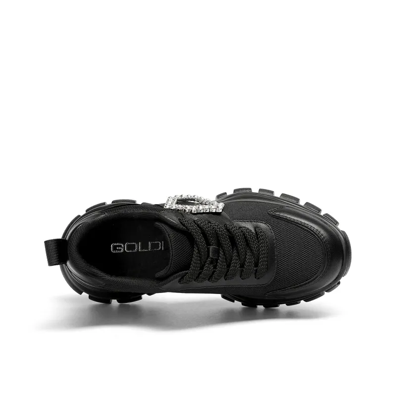 GOLDLION Breathable Low Top Chunky Sneakers Women's-7