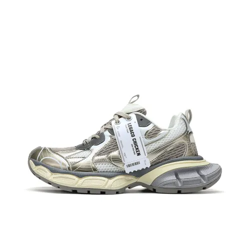 Legaco Chicken Cushioning Anti Slip Wear Resistant Breathable Height Increasing Low Top Chunky Sneakers Unisex