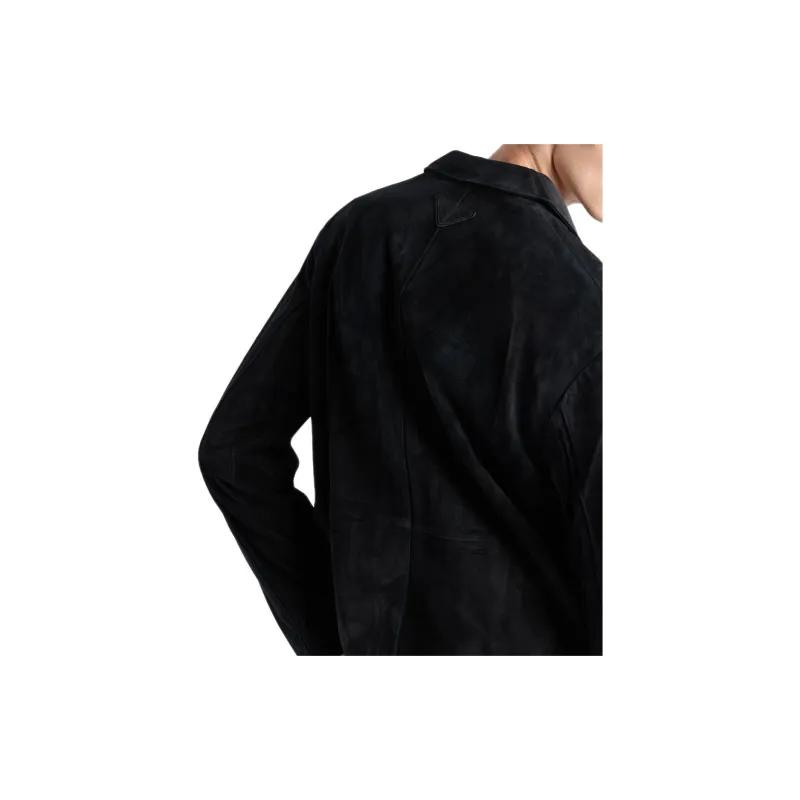 PRADA Long Sleeved Straight Hem Blazer-5