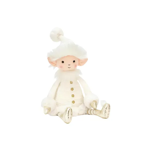 JELLYCAT Christmas Limited Snowflake Elf Dolls Plush Doll 36cm Height