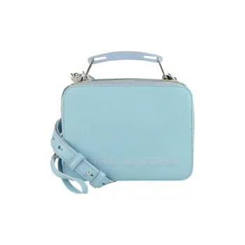 MARC JACOBS Leather Shoulder Bag, Crossbody Bag, Handbag Women's Blue