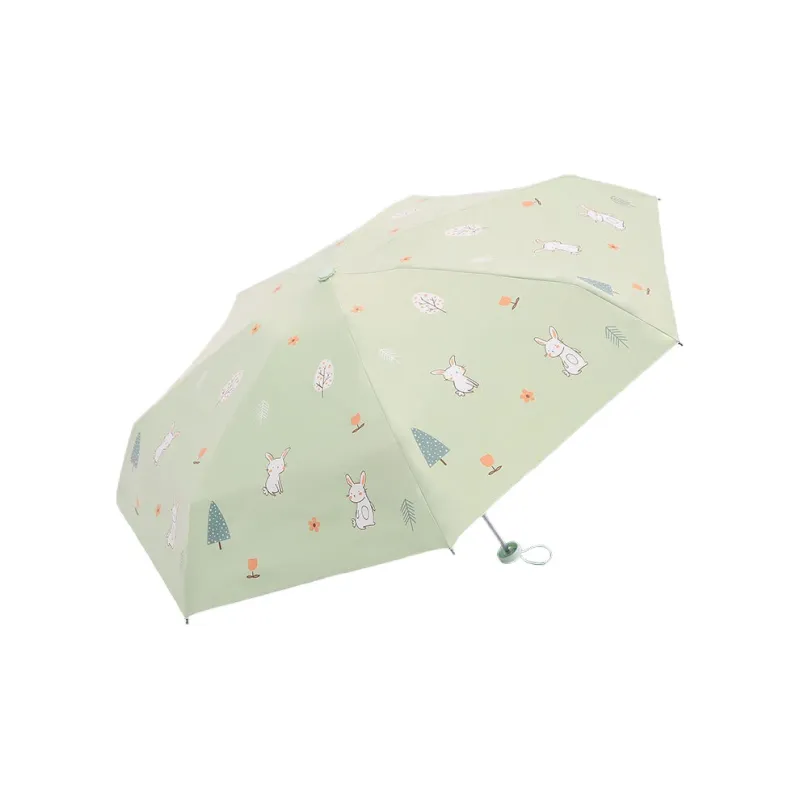 Heavenly Umbrella Ultraviolet Sun And Rain Dual Use Umbrella Vinyl Foldable Portable Sun Umbrella For Unisex-4