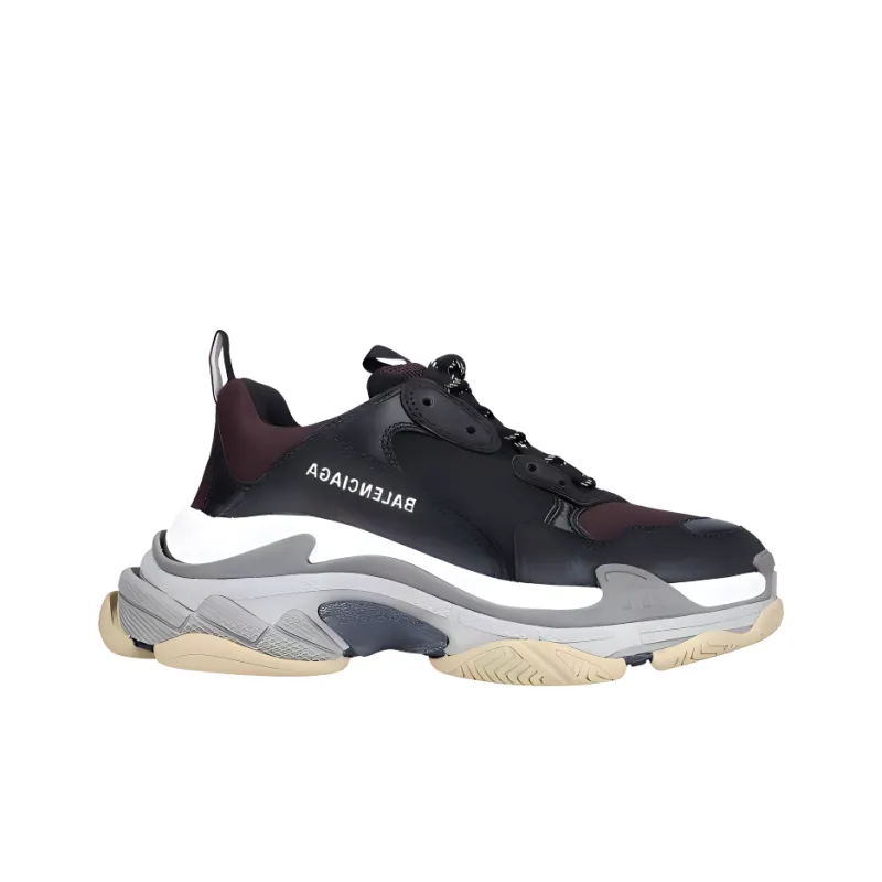 Balenciaga Triple S Sneakers 'Black Purple'-2