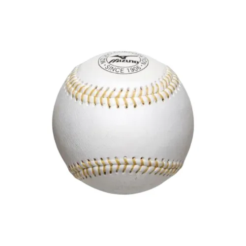Mizuno Baseball Natural Leather Unisex White