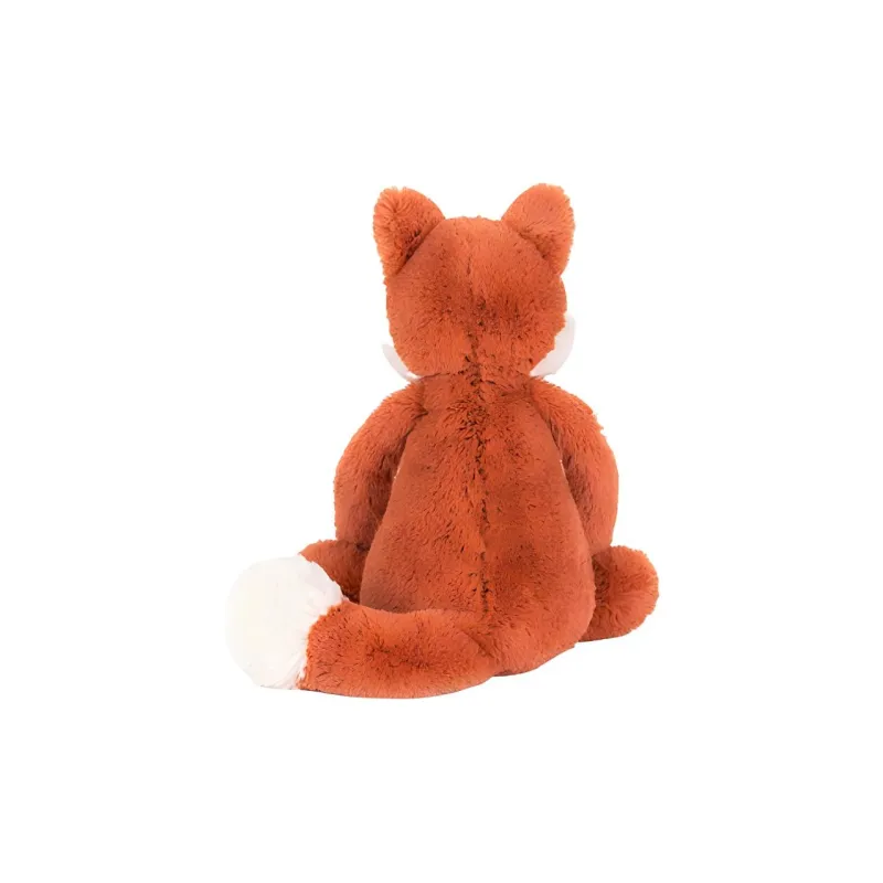 JELLYCAT Smile Big Teeth Jellycat Animal Shy Fox Cubs Dolls Plush Doll 18cm High-2