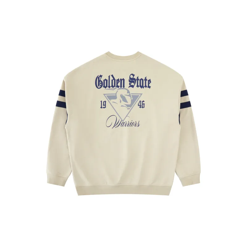 Mitchell & Ness Sweatshirt Unisex Ecru-1