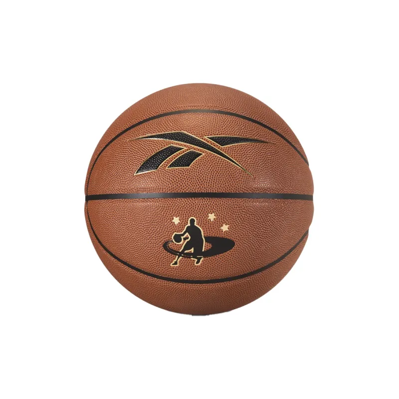 Reebok PU Basketball Brown Size 7 Training Match Unisex-6