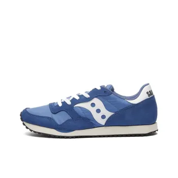 Saucony DXN Trainer Anti-Slip Wear-Resistant Low-Top Casual Running Shoes Men's Blue White