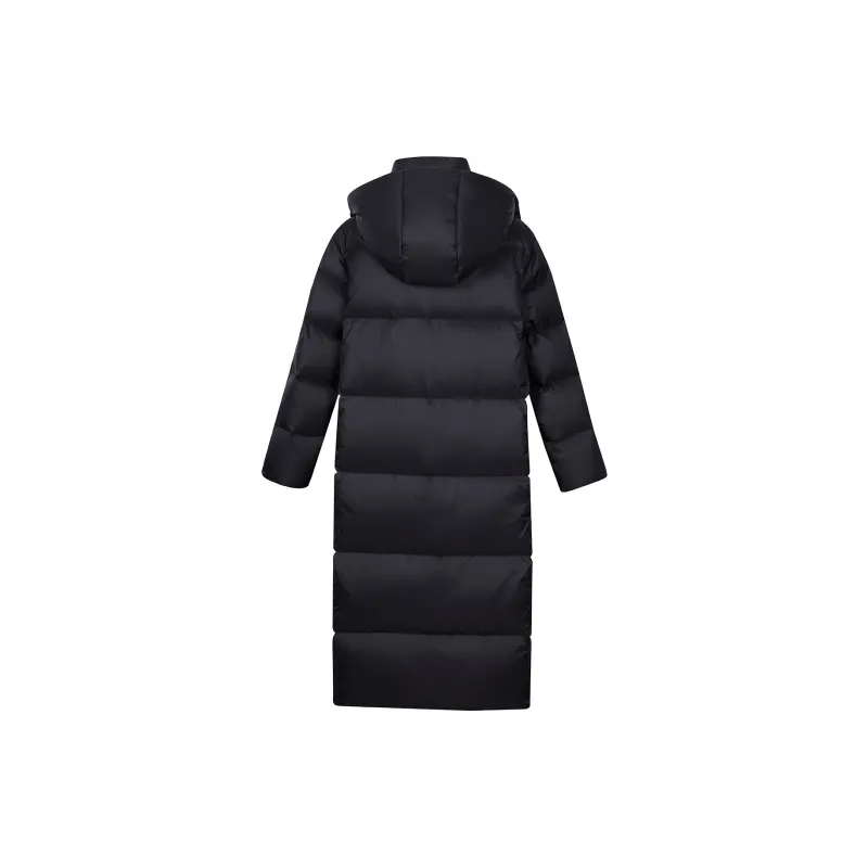 DEIFY Winter Long White Duck Down Jacket Coat Women's-4