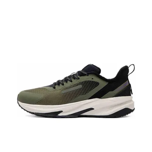 361° Mountain Rain Screens Durable Warm Low Top Running Shoes Men
s Green Black
