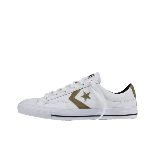 Converse Anti Slip Wear Resistant Low Top Canvas Shoes Unisex White