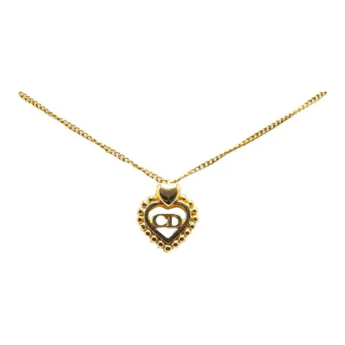 DIOR Cd Heart Necklace