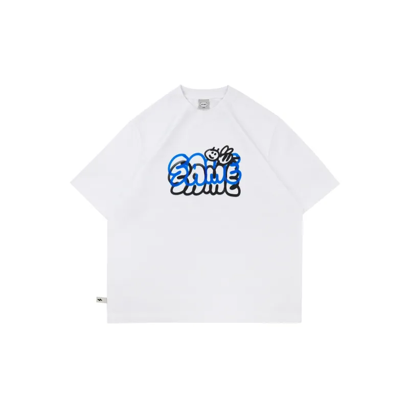 MYSAMESAME T Shirt Unisex White-1