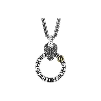 MYSH 925 Sterling Silver Necklaces Men's