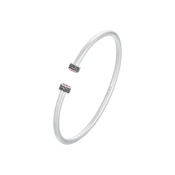KING TAI FOOK 999 Fine Silver Bangles Women's