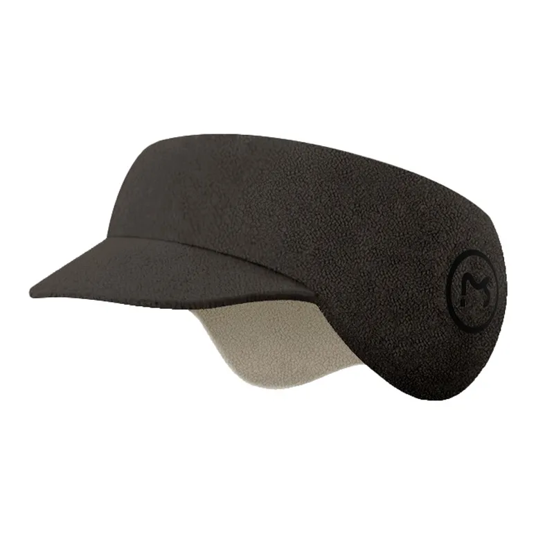 AAJF Oli Fleece Hats & Caps Unisex Black/Gray-2