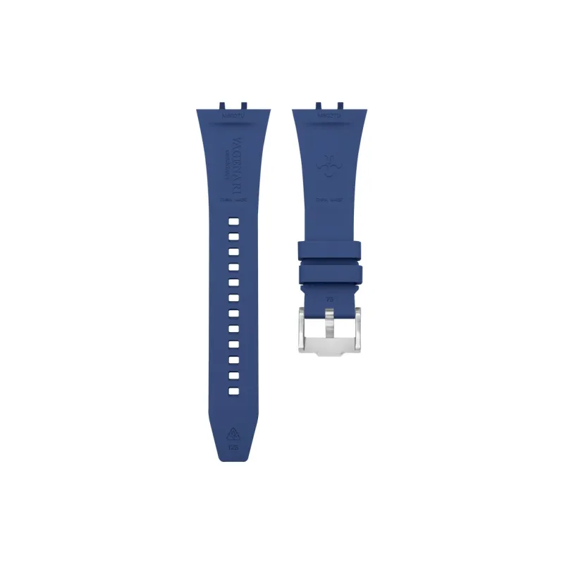 VAGENARI Watch Bands Rubber Strap Compatibility With Emperor Royal Collection M28500 38mm Pin Buckle Model Unisex-1