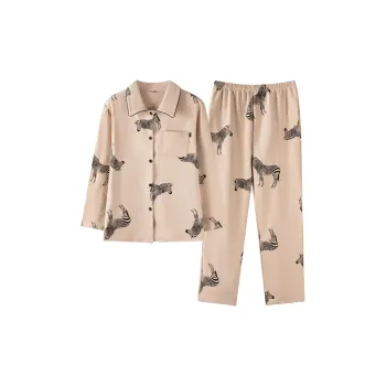 Maultiay Pajama Set Women's Tea Brown