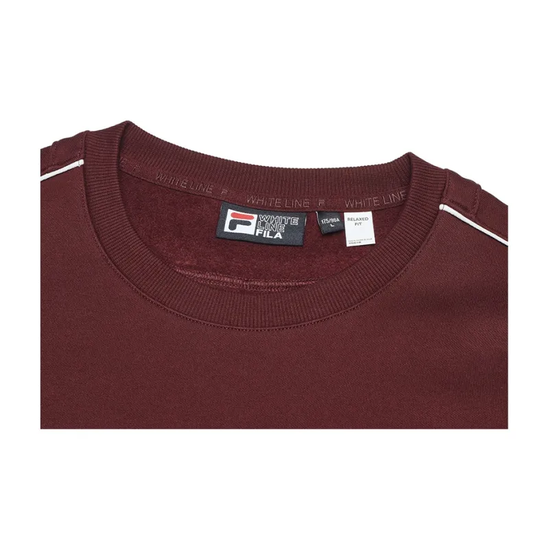 FILA ORIGINALE Sweatshirt Men's Tree Port Burgundy-4
