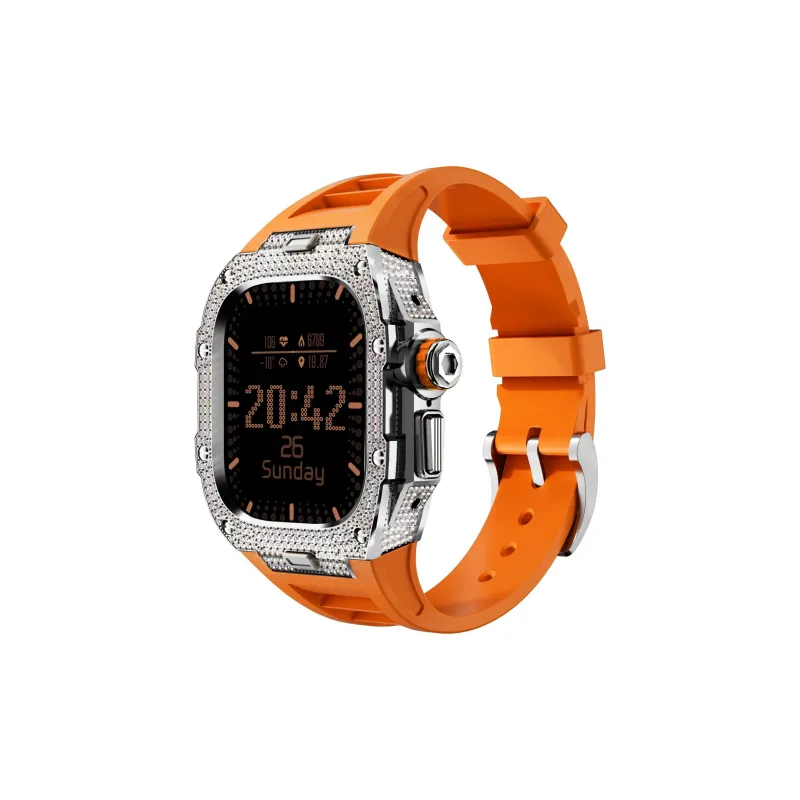 MSSM Watch Band Apple Compatibility Silicone Material-15