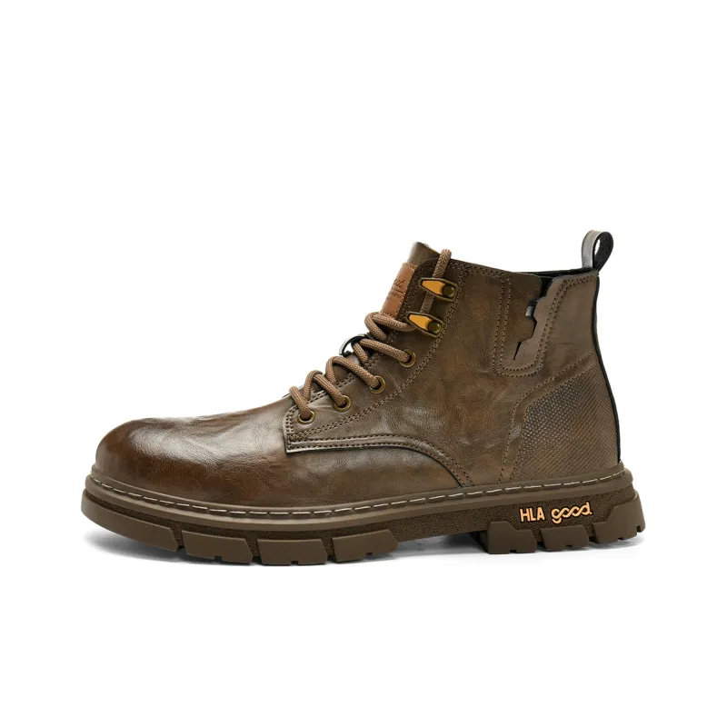 HLA Work Boots Men High Top-5