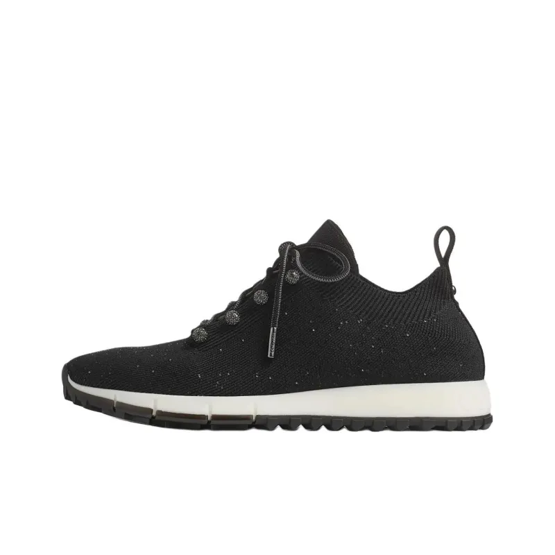 Jimmy Choo Veles Low Top Casual Shoes Women's Black-0