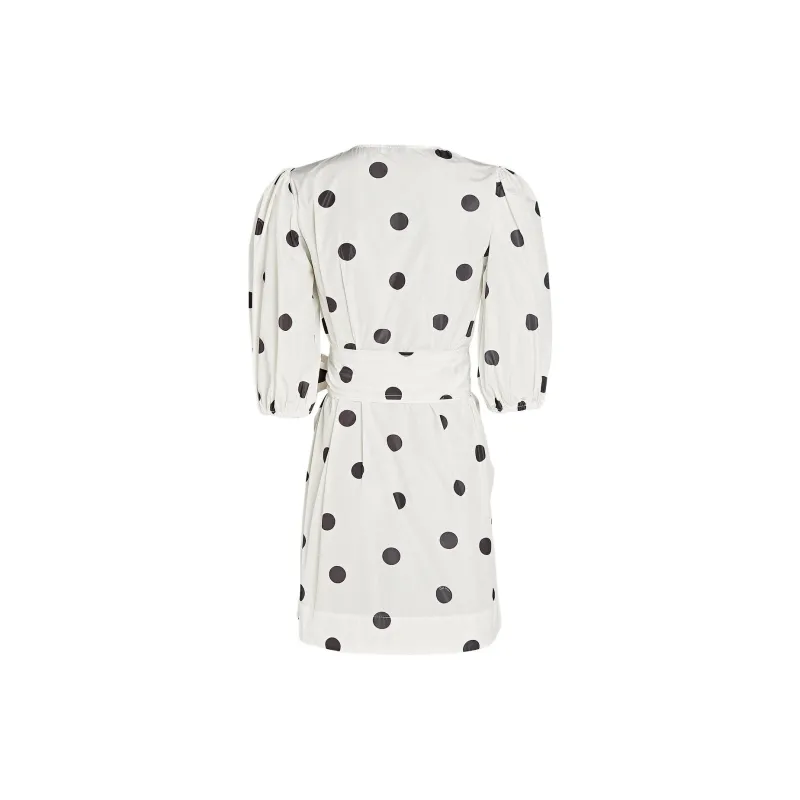 GANNI Short-Sleeved Dresses Women's Multicolor-1