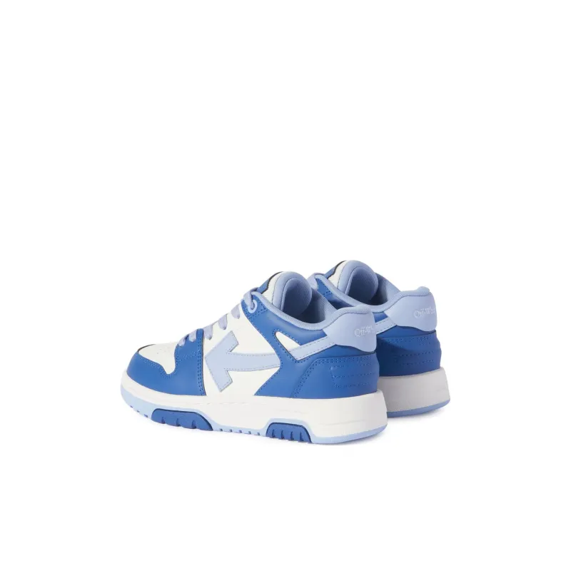 OFF WHITE Out Of Office Low Top Kids' Skateboarding Shoes Blue Kids'-3