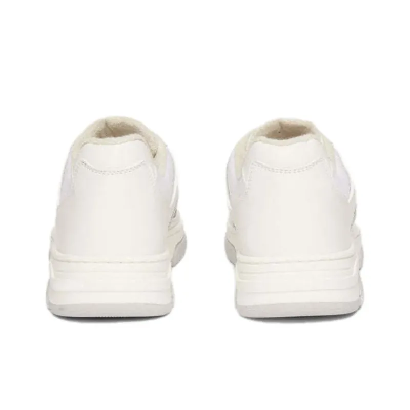 MSGM RCK Low Top Skateboard Shoes Men's White-3
