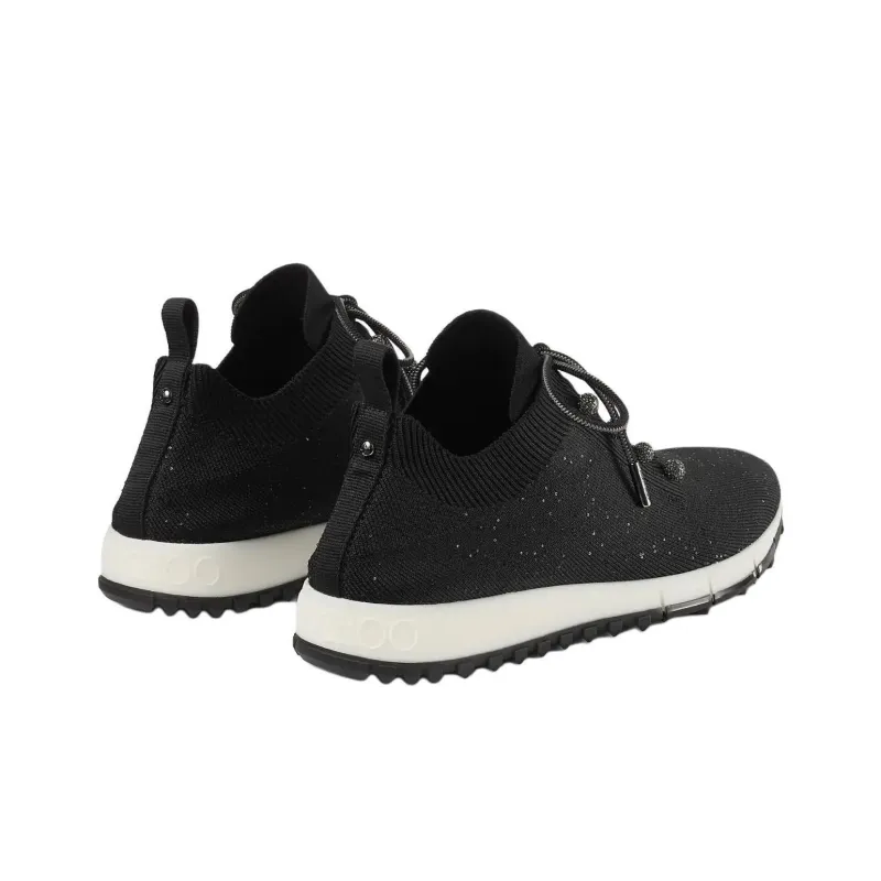 Jimmy Choo Veles Low Top Casual Shoes Women's Black-4